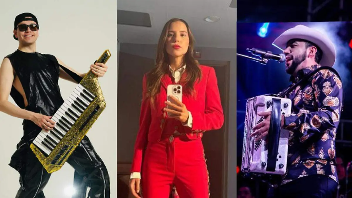 Raymix, Majo aguilar y fidel rueda darán concierto gratis 16 de septiembre