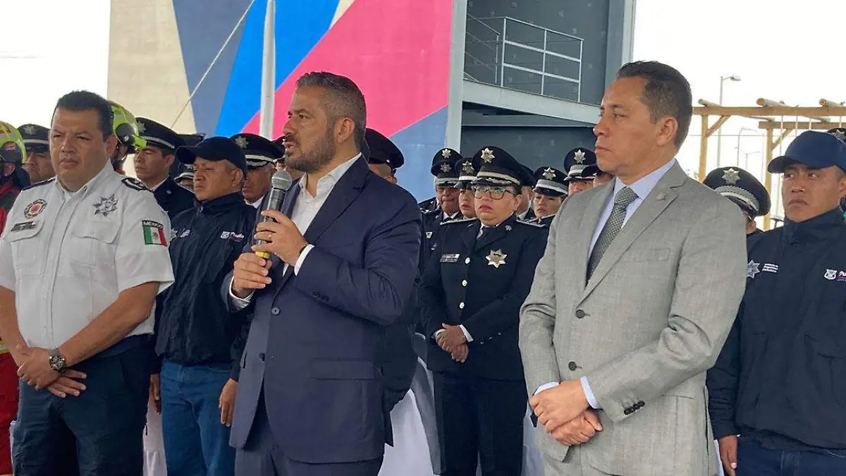 El alcalde de Puebla Adán Domínguez Sánchez