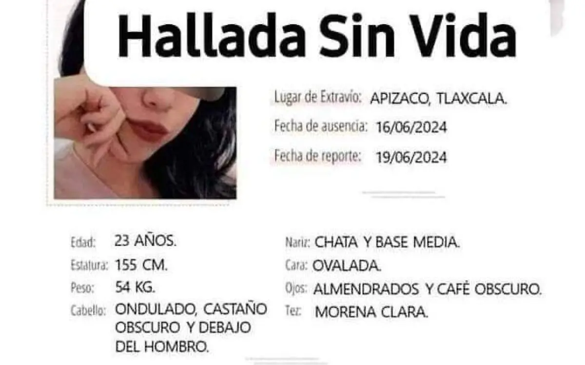 Hallan sin vida a joven de Ixtacamaxtitlán reportada como desaparecida