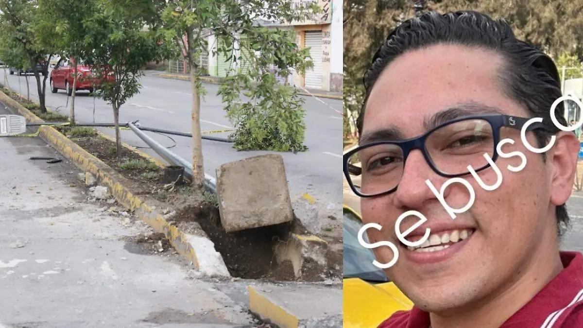 Ricardo Antonio Meneses Hernández, propietario de la camioneta que chocó sobre el Bulevar Esteban de Antuñano