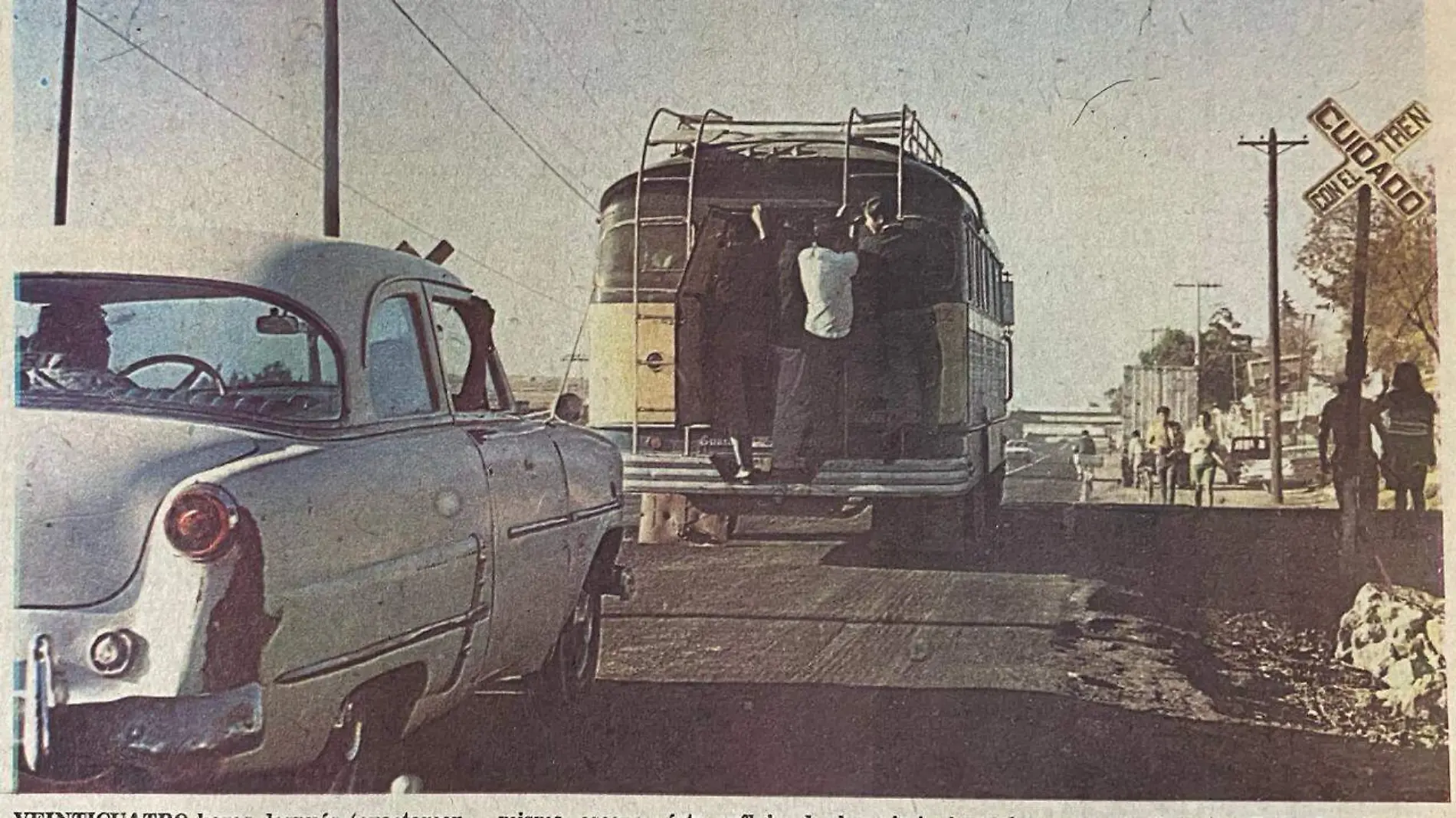 Trenazo en el cruce de San Felipe, un silbido anunció a la locomotora de la muerte | Archivo Rojo