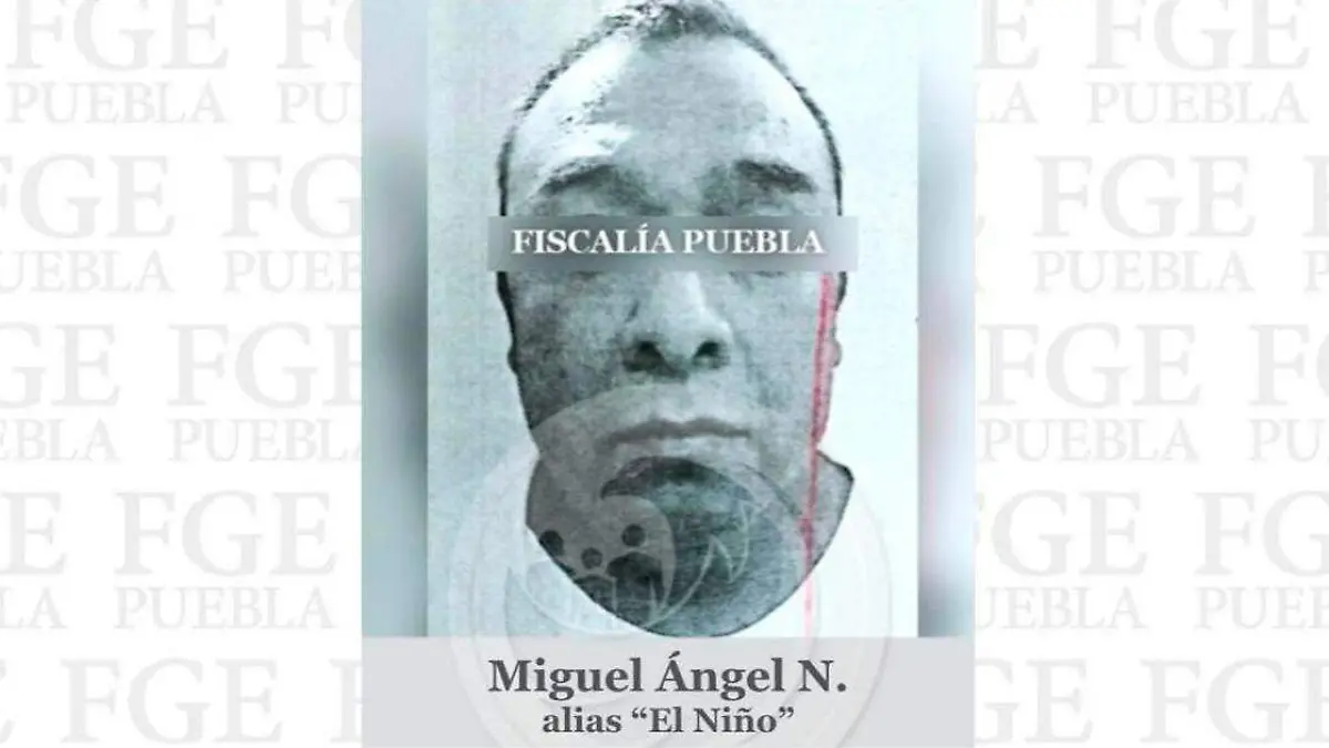 Fue aprendido Miguel Ánguel N.  El niño