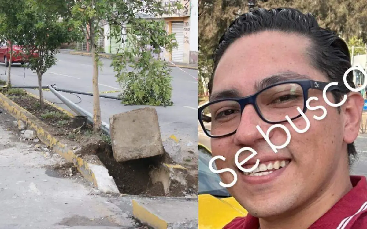 Ricardo Antonio Meneses Hernández, propietario de la camioneta que chocó sobre el Bulevar Esteban de Antuñano