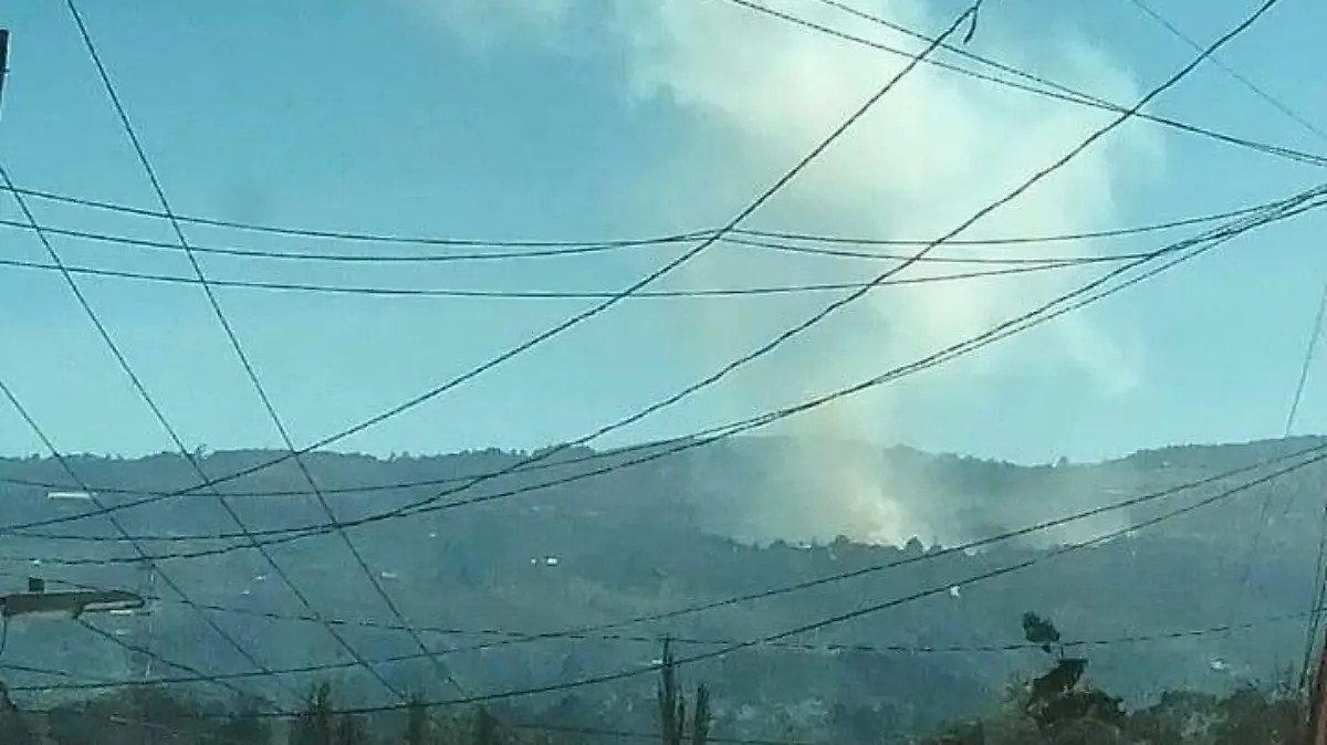 Se registra una nueva explosión en Xiutetelco 