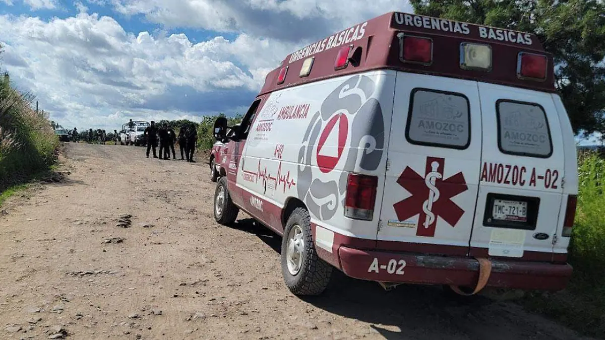 Fue hallado el cuerpo de un hombre un terreno baldío en la junta auxiliar de Santa Cruz Xonacatepec
