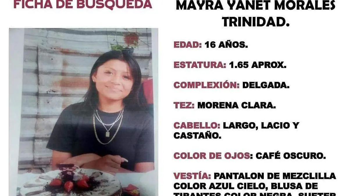 mayra persona desaparecida tehuacan