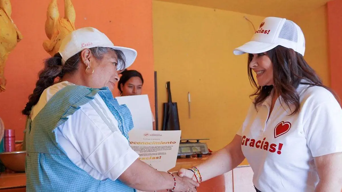Norma Layón, presidenta municipal de San Martín Texmelucan