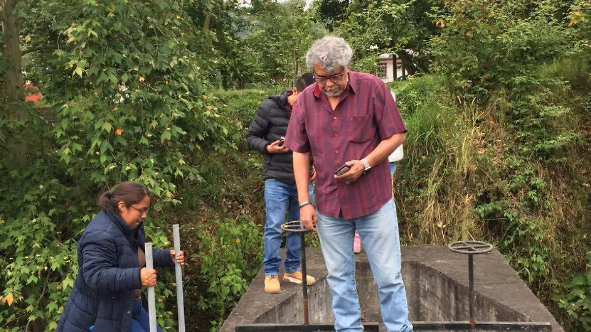 Inspección de la Comisión Estatal de Agua y Saneamiento en Teziutlán