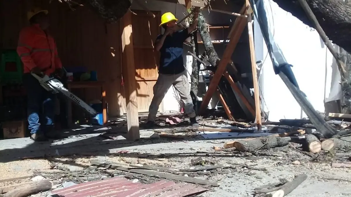 VIENTOS TLATLAUQUITEPEC causaron alarma
