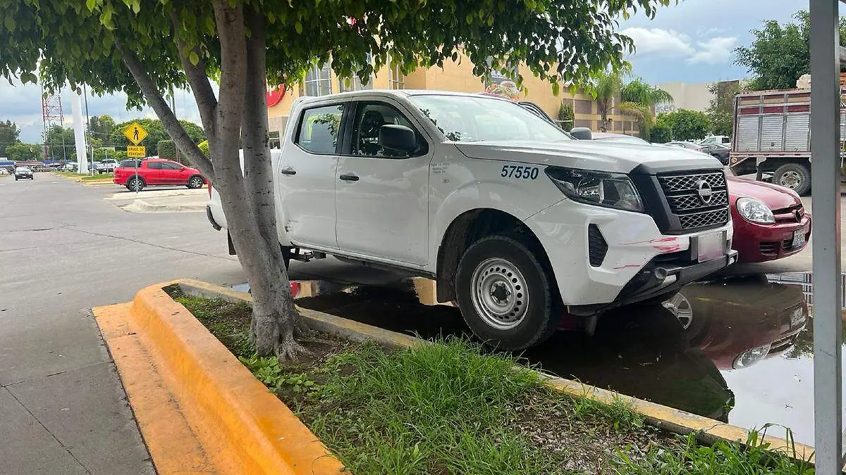 Tehuacan accidente en estacionamiento