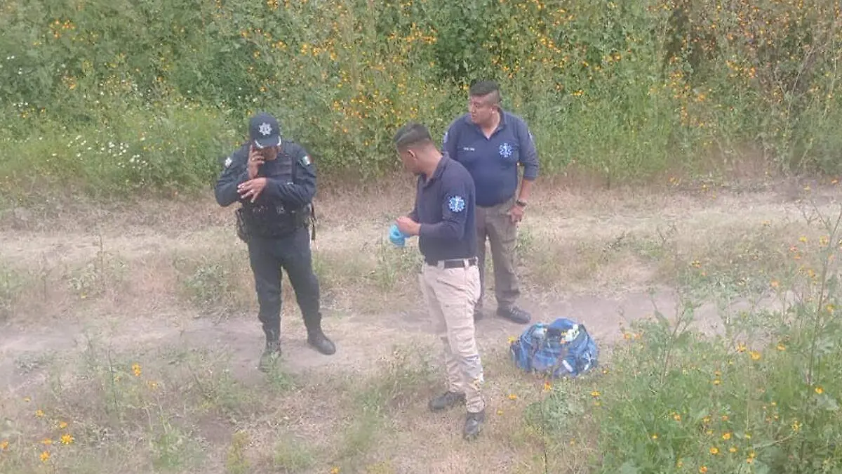 cuerpo encobijado es encontrado en Huejotzingo