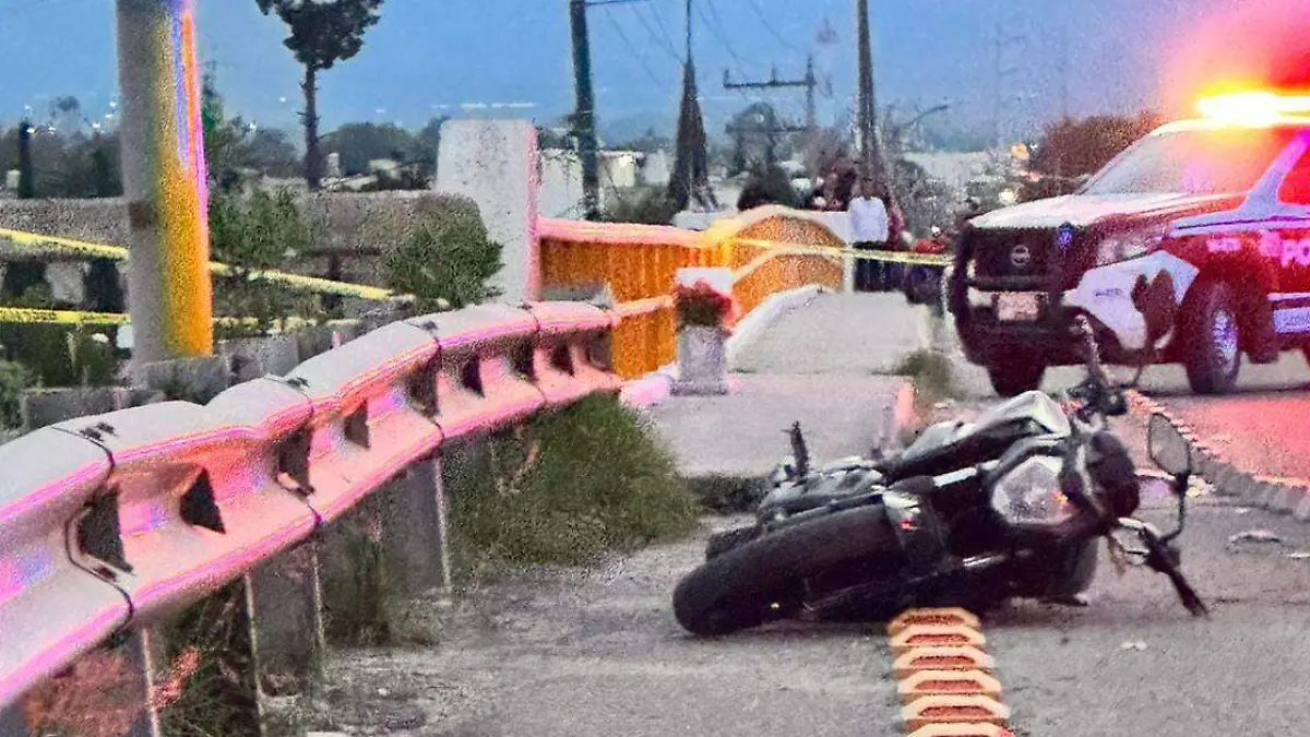 Dos accidentes de motocicleta se registraron en San Martín Texmelucan