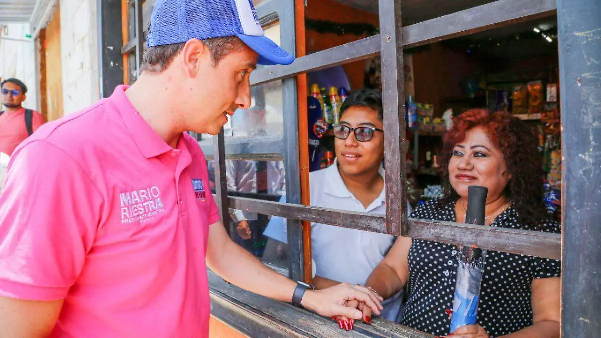 Mario Riestra promete kits para los recién nacidos 