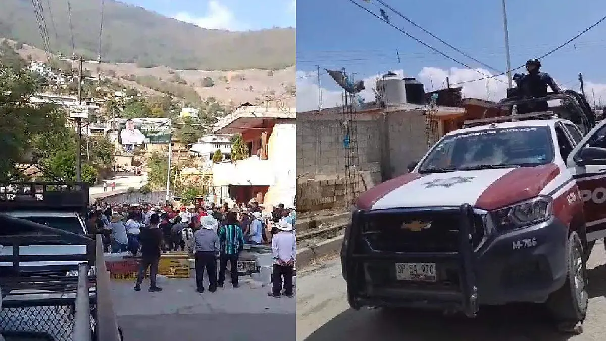 Tensión política en Coyomeapan por patrullas con propaganda