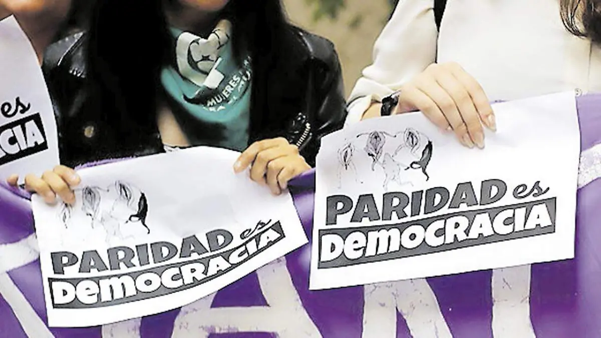 Paridad de género en partidos políticos