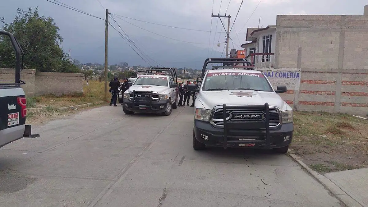 Se dio una riña a fuera las instalaciones del Consejo Electoral Municipal de San Felipe Teotlalcingo
