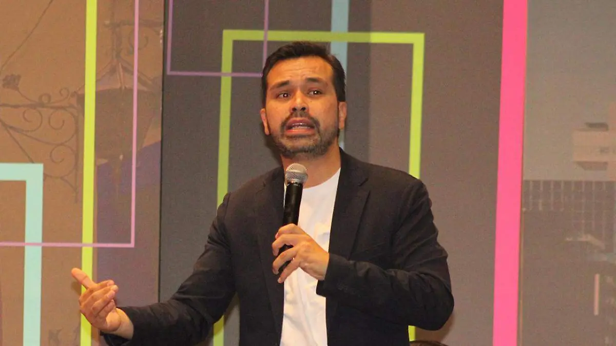 El candidato presidencial de Movimiento Ciudadano (MC), Jorge Álvarez Máynez