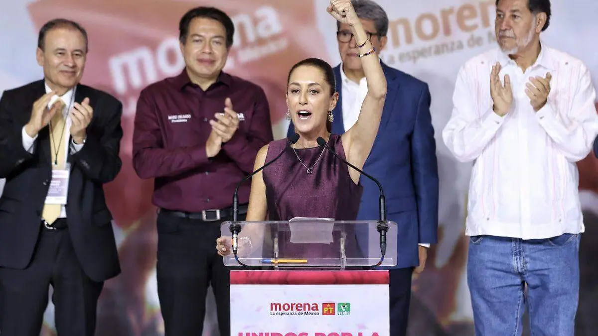 Es Claudia Morena elige a Sheinbaum en su encuesta interna