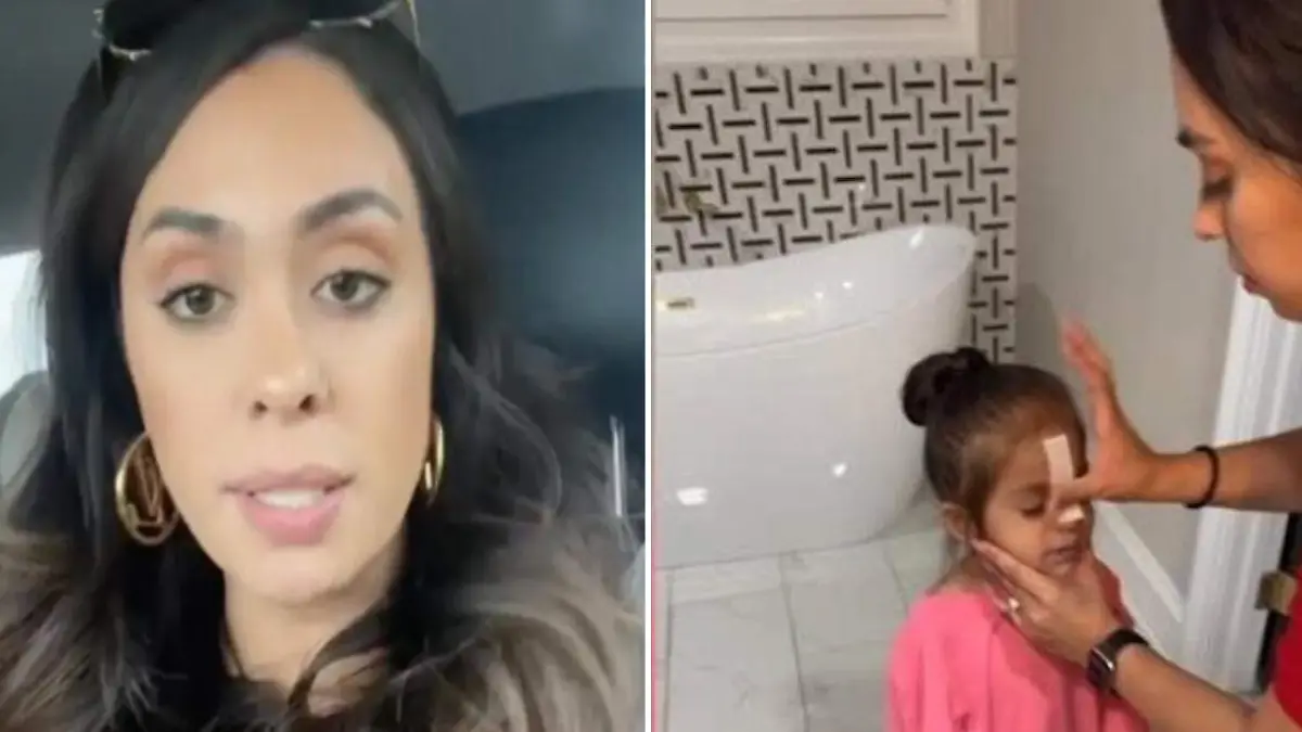 Mujer depila cejas de su hija de tres años y le llueven las críticas en TikTok