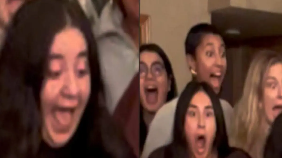Las reacciones de unos amigos, al recibir la noticia del embarazo, se hizo viral en internet
