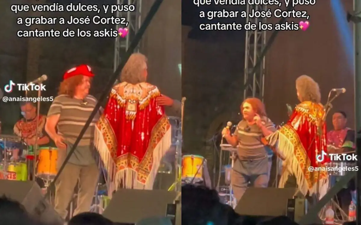 vendedor con Los Askis