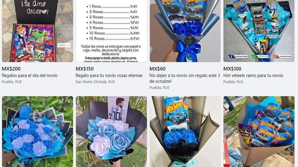 Regalos que venden hoy en Facebook Market Place