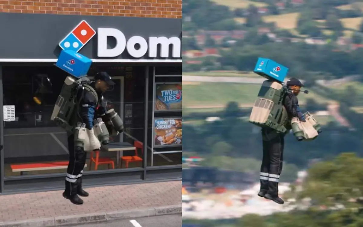 dominos pizza en jet pack