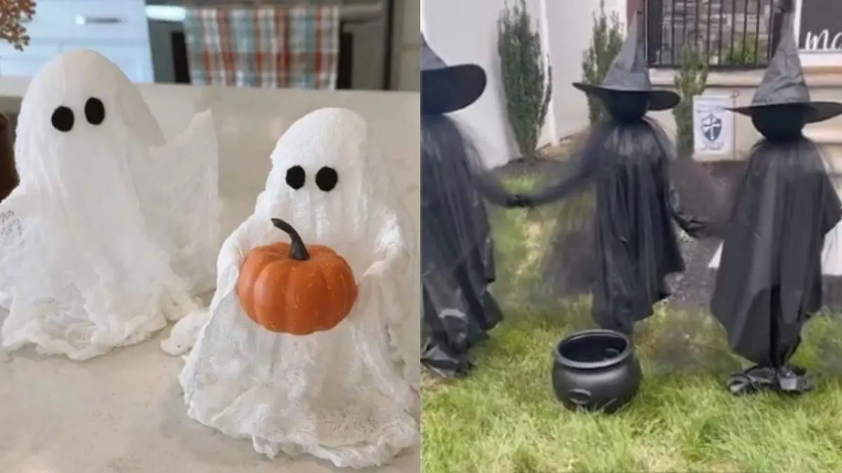 Cómo hacer adornos de Halloween, aquí dos ideas