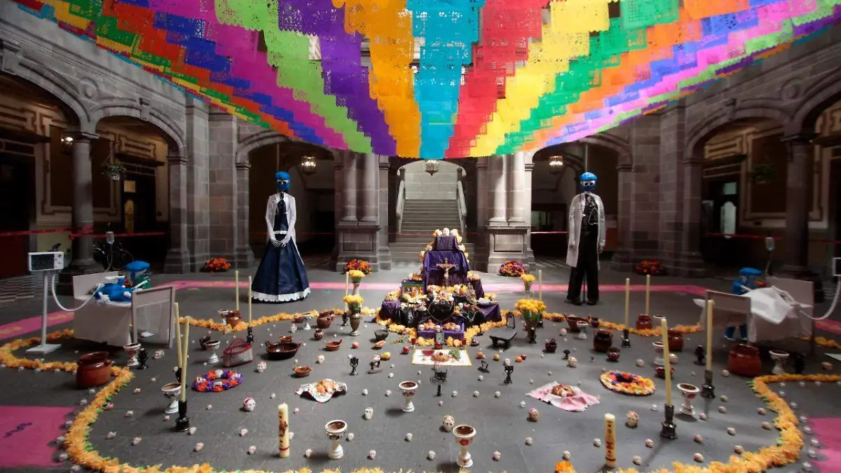 Ofrenda Ayuntamiento de Puebla 1