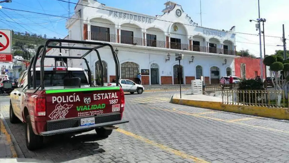 Tecamachalco, zócalo de la ciudad