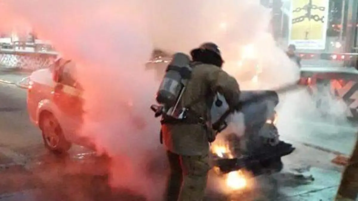 Incendio Auto