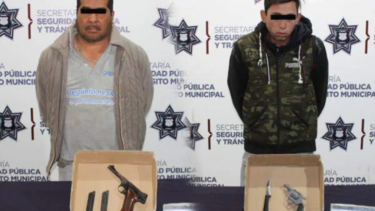 Detenidos Armas