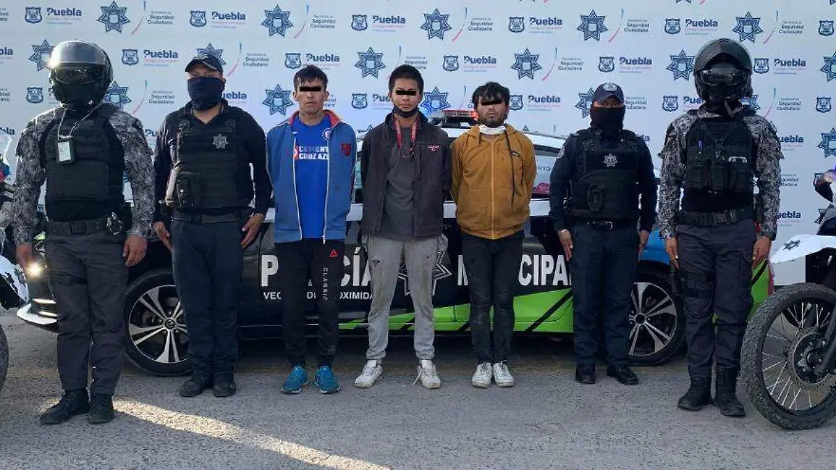 Detencion en Puebla 1