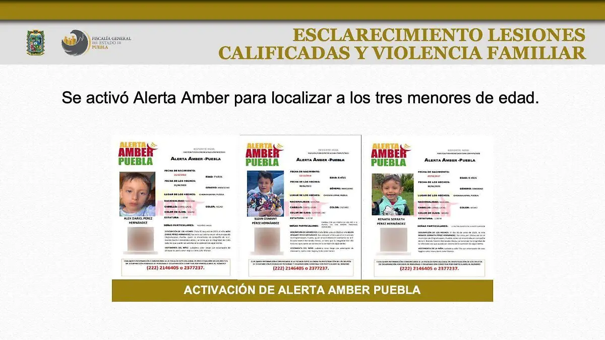 Luego de apuñalar a su expareja, mujer se lleva a sus hijos y se activa Alerta Amber