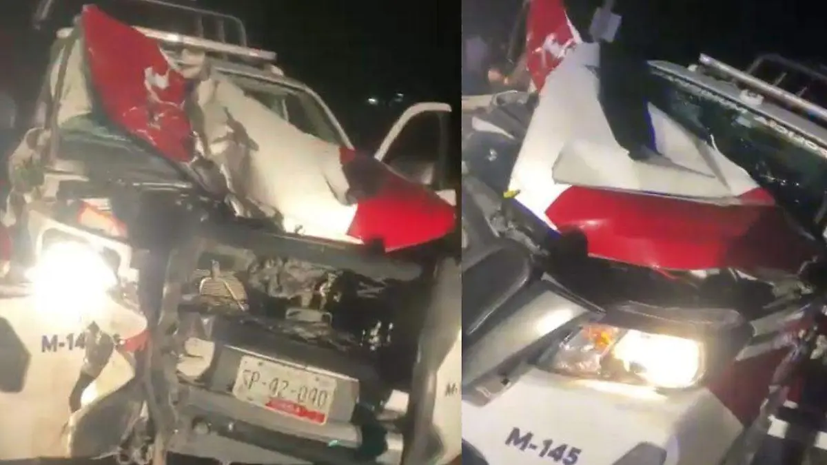 motociclista es arrollado ymuerto por policía de cuautinchan 