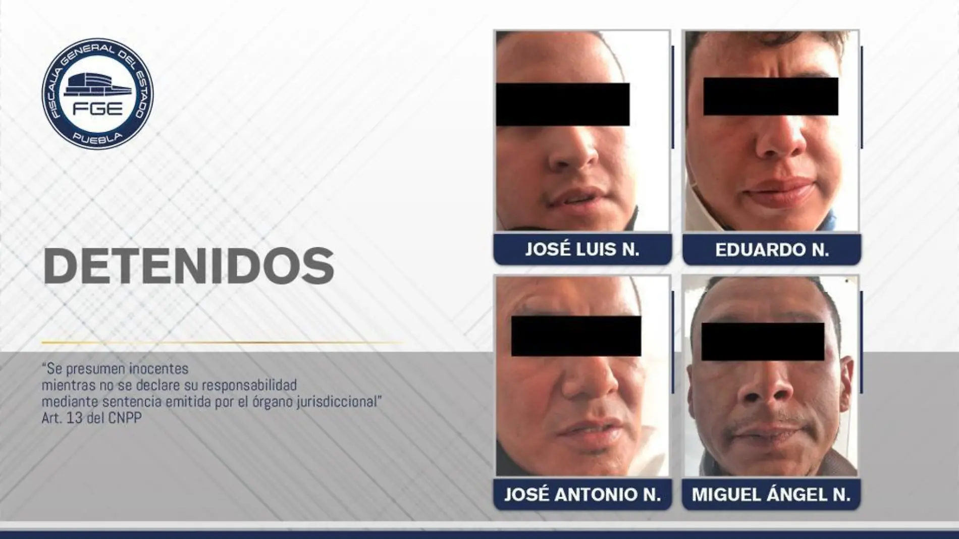 DETENIDOS