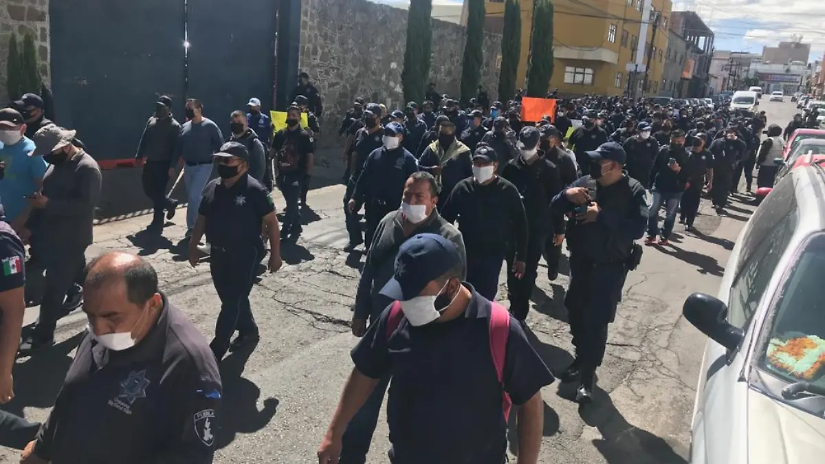 MANIFESTACION POLICIAS
