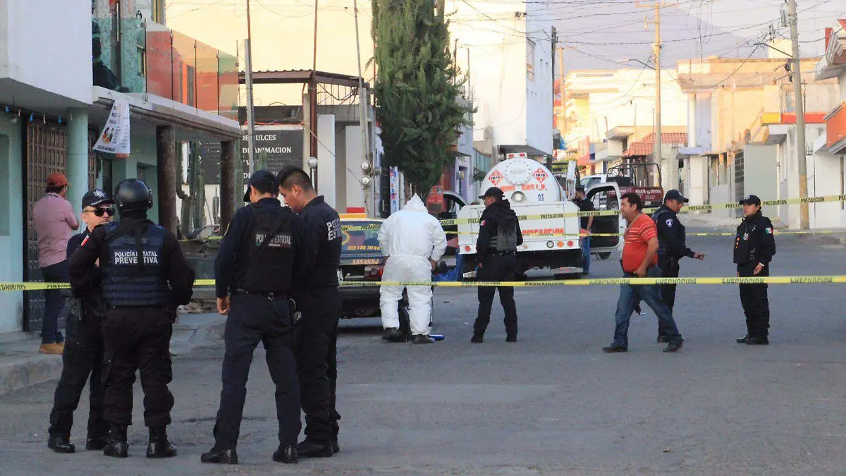 Cinco muertos y un herido dejó un ataque directo en Xonacatepec