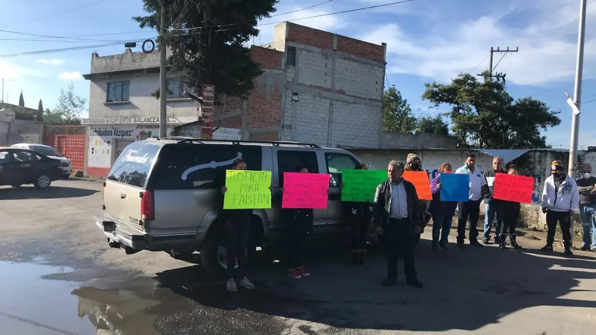 BLOQUE MUERTE TAXISTA