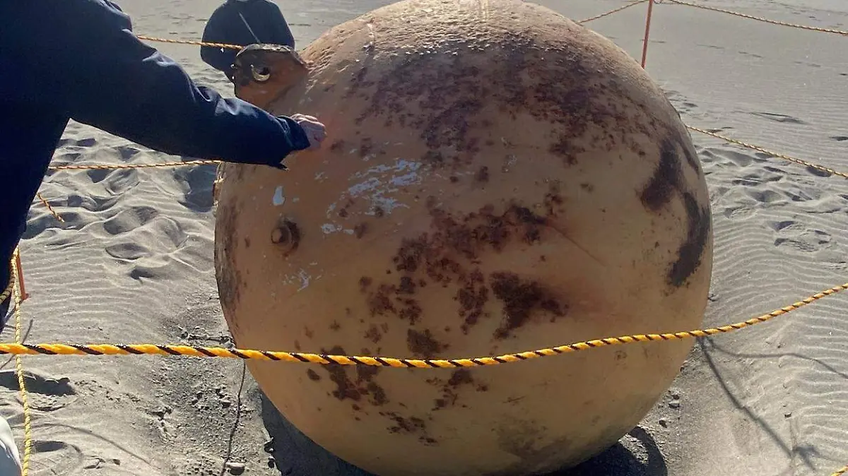 Esfera encontrada en Japon
