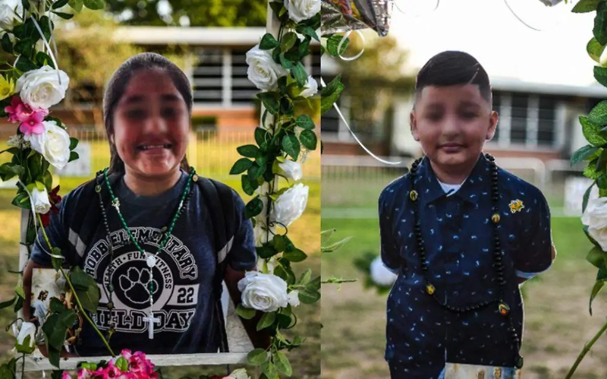 Niños fallecidos en tiroteo de Texas que se escribían mensajes de amor son enterrados juntos  1