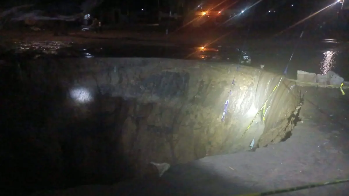 socavón