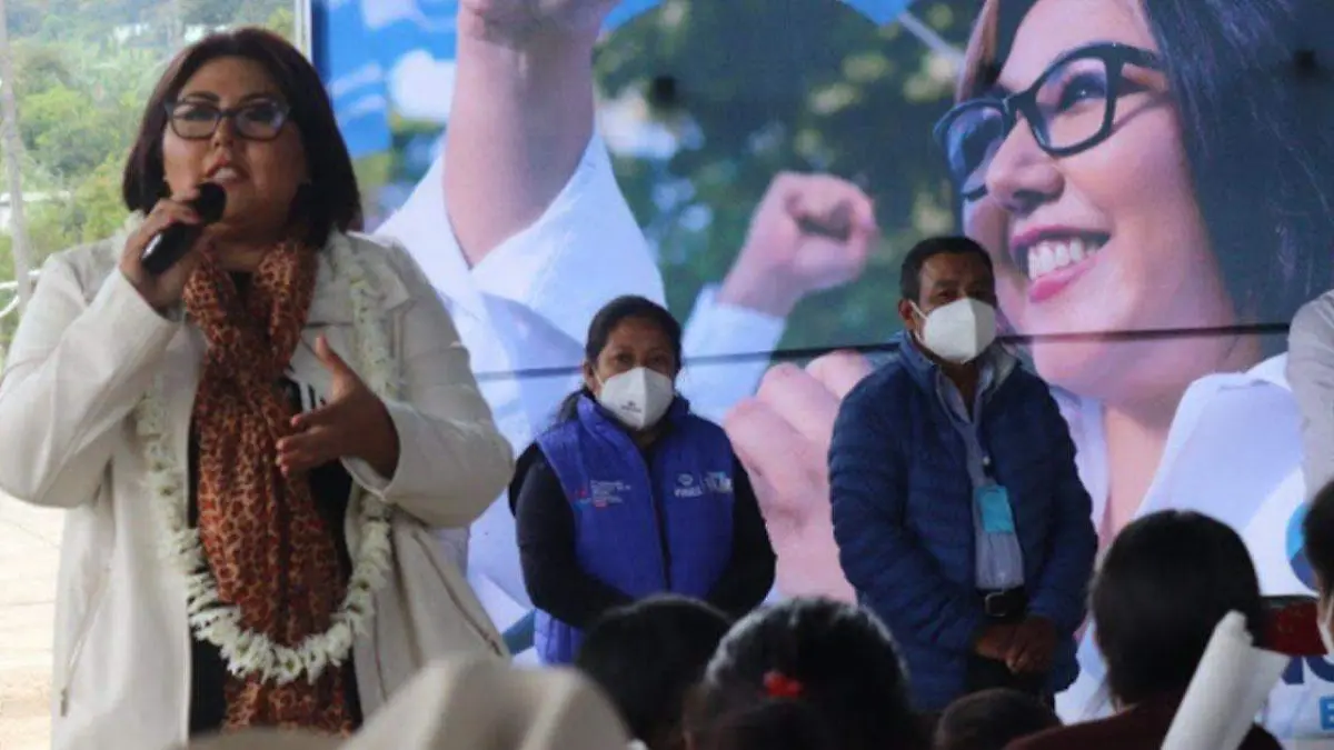 Genoveva Huerta aspirante a líder del PAN