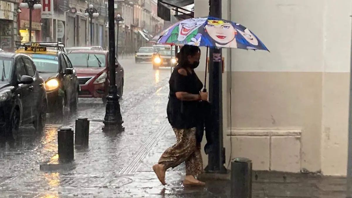 Lluvia puebla