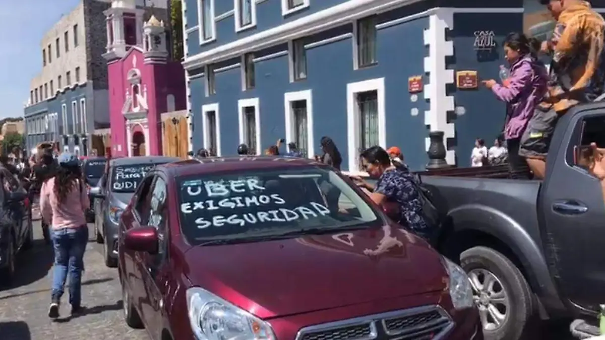 protesta uber 