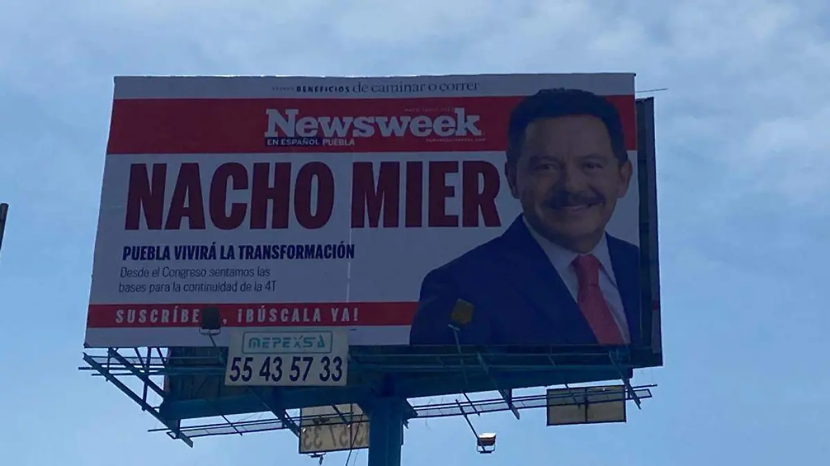 Aparecen nuevos espectaculares de Ignacio Mier, ahora con revista Nesweek