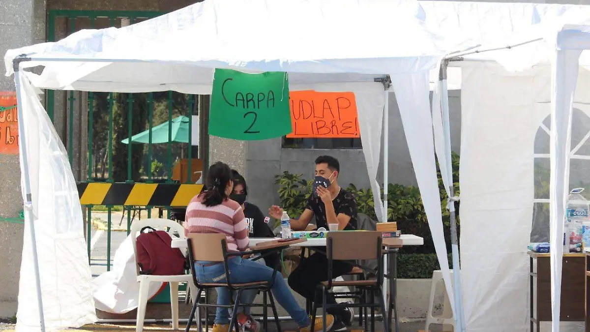 UDLAP libres, es la exigencia de jóvenes universitarios 