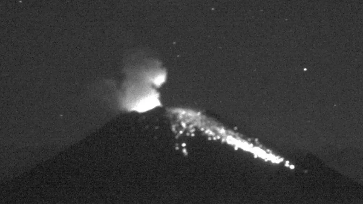 explosión volcan