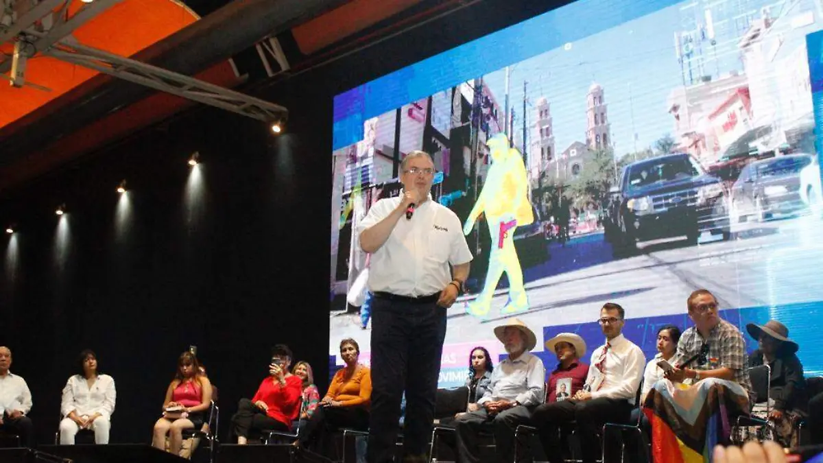 Marcelo Ebrard presenta su plan de seguridad que bautizó como A.N.G. E