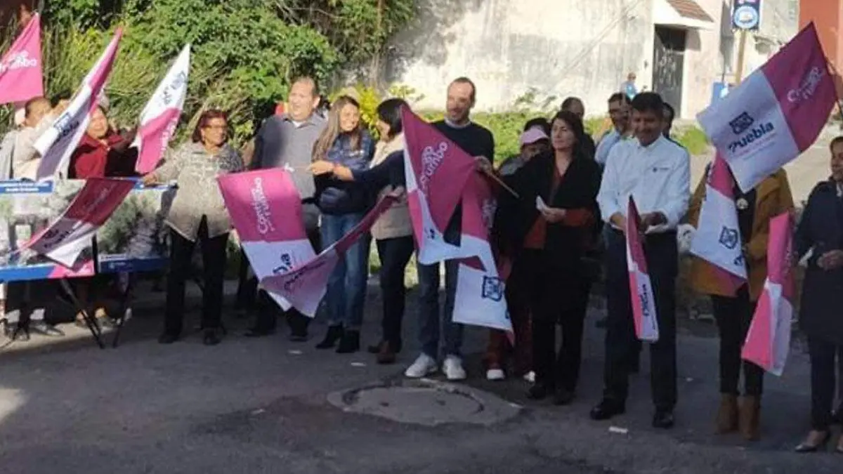 dan banderazo de inicio a obras del puente de la 66 poniente